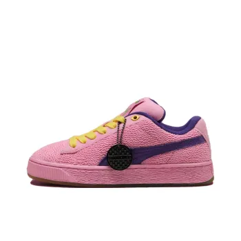 RENZHESHENGUI x PUMA Suede XL 2 Anti Slip Wear Resistant Low Top Skateboard Shoes Men's Pink Purple