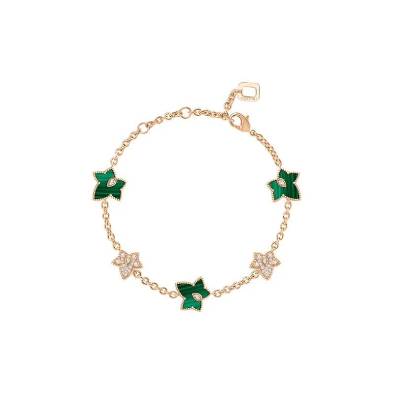 Lola Rose Malachite, White Mother Of Pearl Bracelets Women's Green White-0