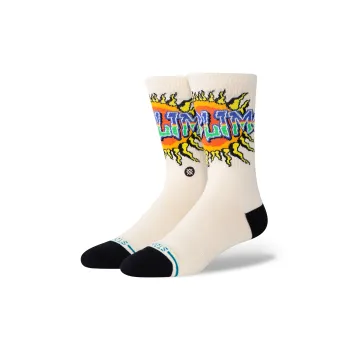 Stance Mid Calf Socks Unisex 1 Pack Canvas White