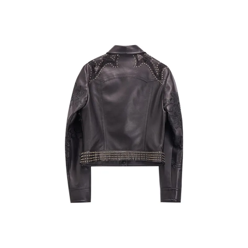 Ed Hardy SS25 Jackets & Coats Women's Black-1