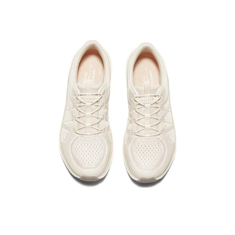 Skechers Relaxed Fit Anti-Slip Wear-Resistant Low-Top Casual Shoes Women's Beige-1