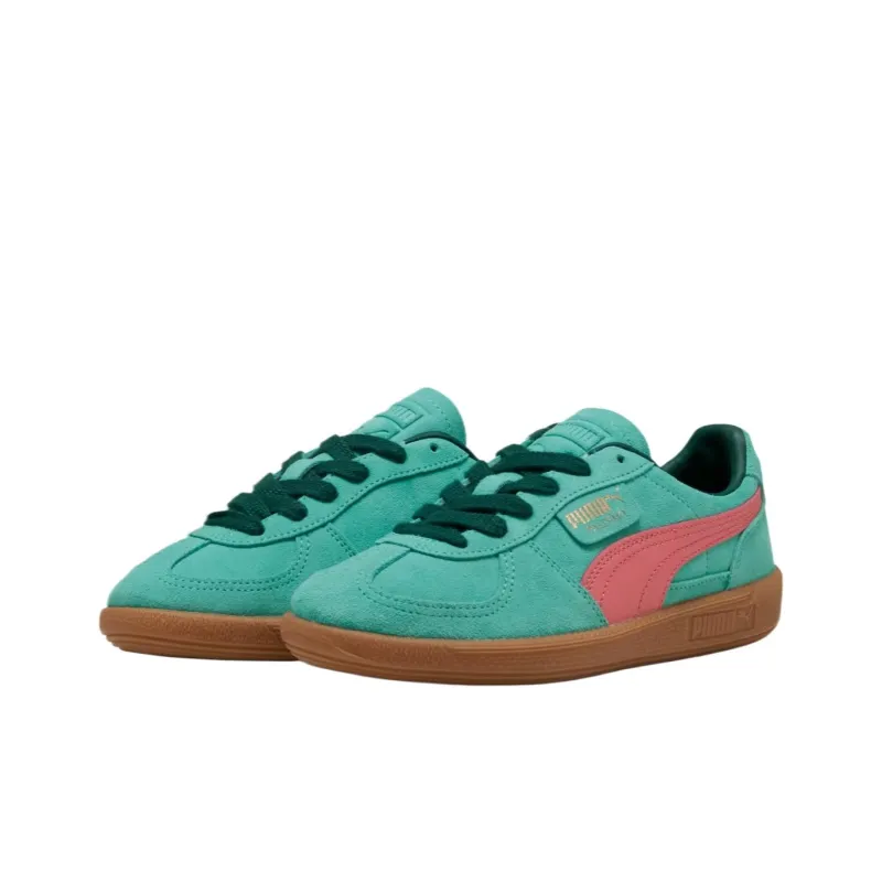 PUMA Palermo Slip-Resistant Low-Top Training Shoes Unisex Green-2
