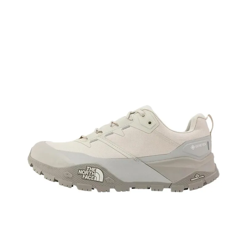 THE NORTH FACE Summit Offtrail Wear resistant And Waterproof Low Top Trekking Shoes Men's Moon Shadow Gray-0