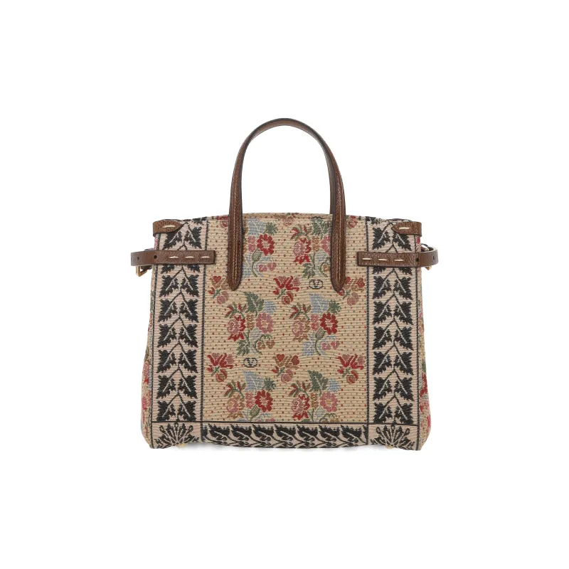 Valentino Antibes VLogo Signature Small Tote Bag-2