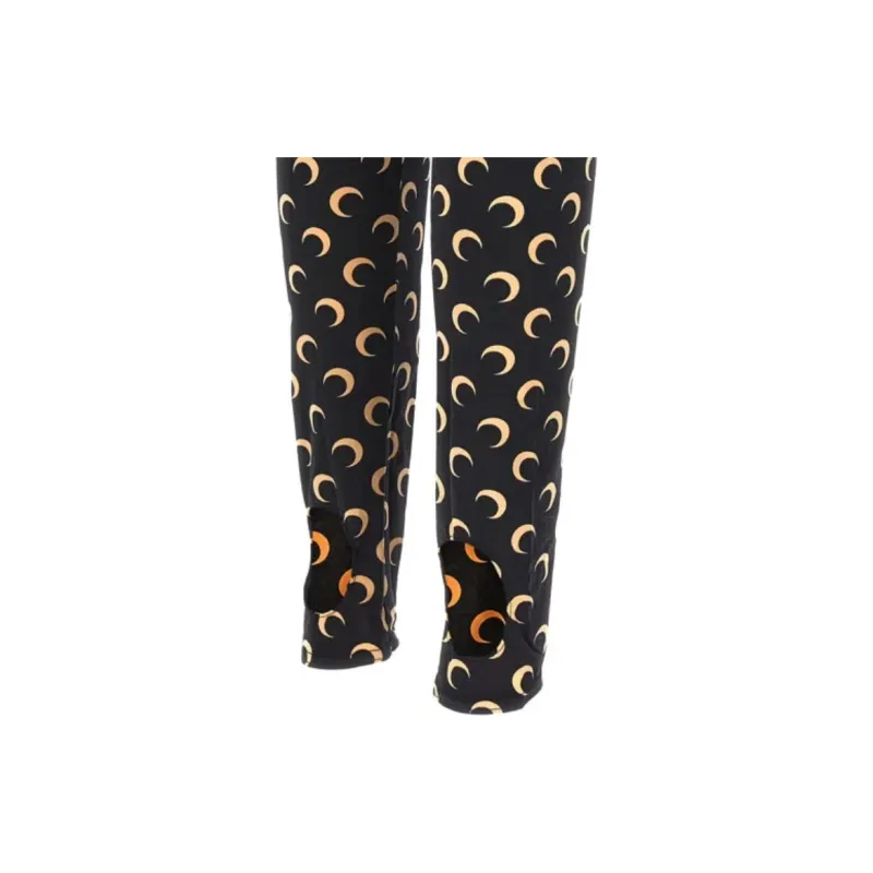 Marine Serre Moon Printed Skinny Cut Leggings-2