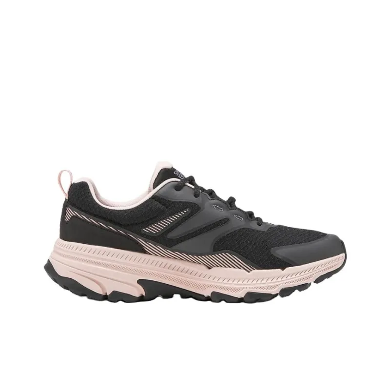 Skechers GO RUN Trail Altitude 2.0 Anti-Slip Wear-Resistant Low-Top Casual Shoes Women's Black Pink-1