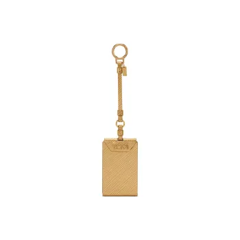 TUMI Cow Leather Bag Accessories Unisex Gold