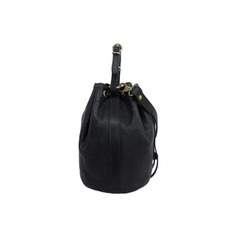 Alpha Industries Leather Shoulder Bag Crossbody Bag Handbag Regular Women's Black-2