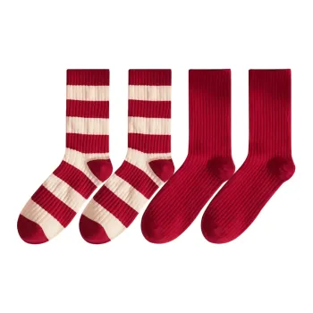 Miguel Mid Calf Socks Women's Combo Set
