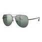 76003-B2P-Matte Black Frame+Green Back AR Lens