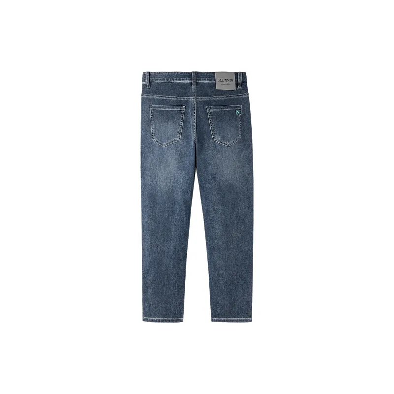 HLA Jeans Men Blue Gray Denim Gradient Medium C8-1