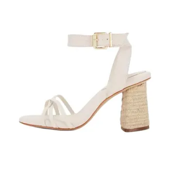 Schutz Alexandra Strap Sandals 7.5cm Women's White