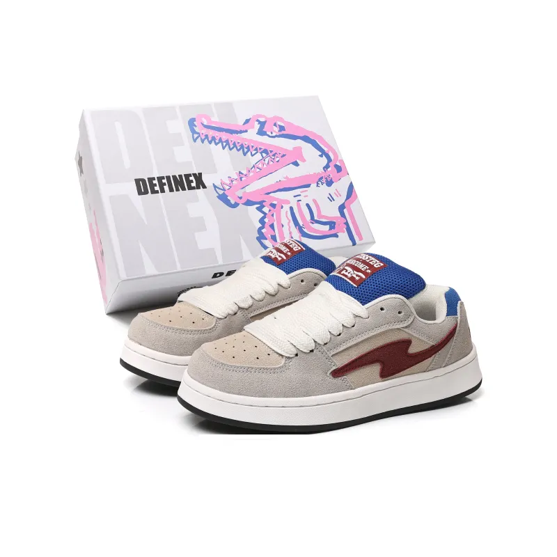 DEFINEX Anti-Slip And Wear-Resistant Height Increasing Low-Top Skateboard Shoes Unisex-28