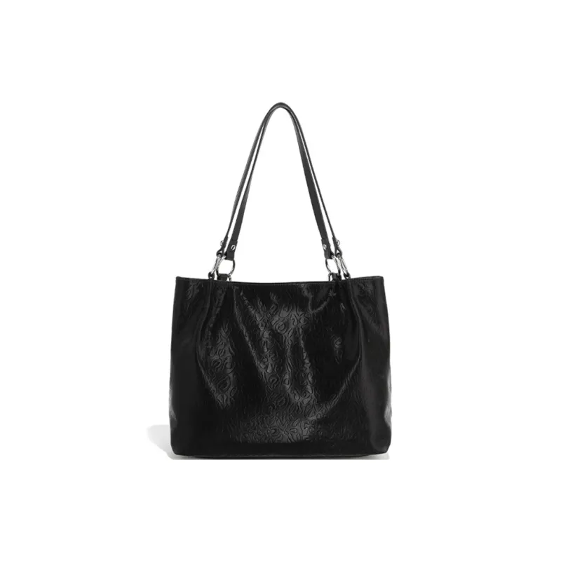 CLEVER& KETCH PU Tote Bag Shoulder Bag Regular Women's Black/Pink-2