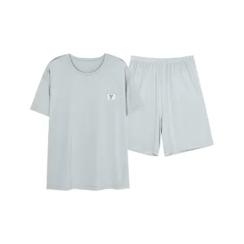 MADALLO Pajama Set Men's Light Blue