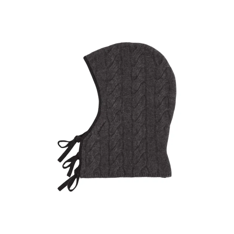 GANNI Merino Wool, Cashmere Hats & Caps Unisex Black-1