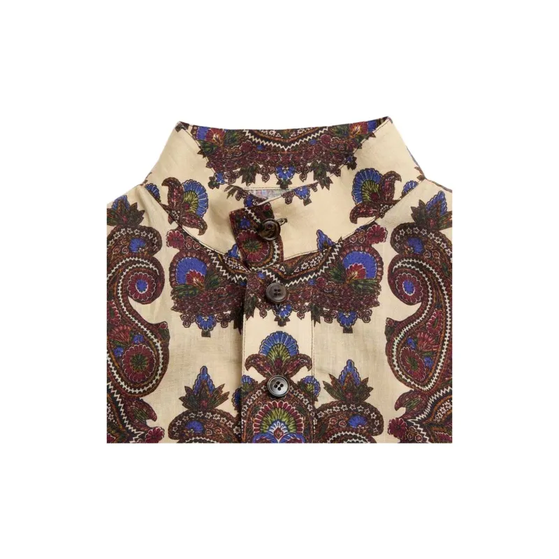Valentino SS25 Shirt Men's Multicolor-4