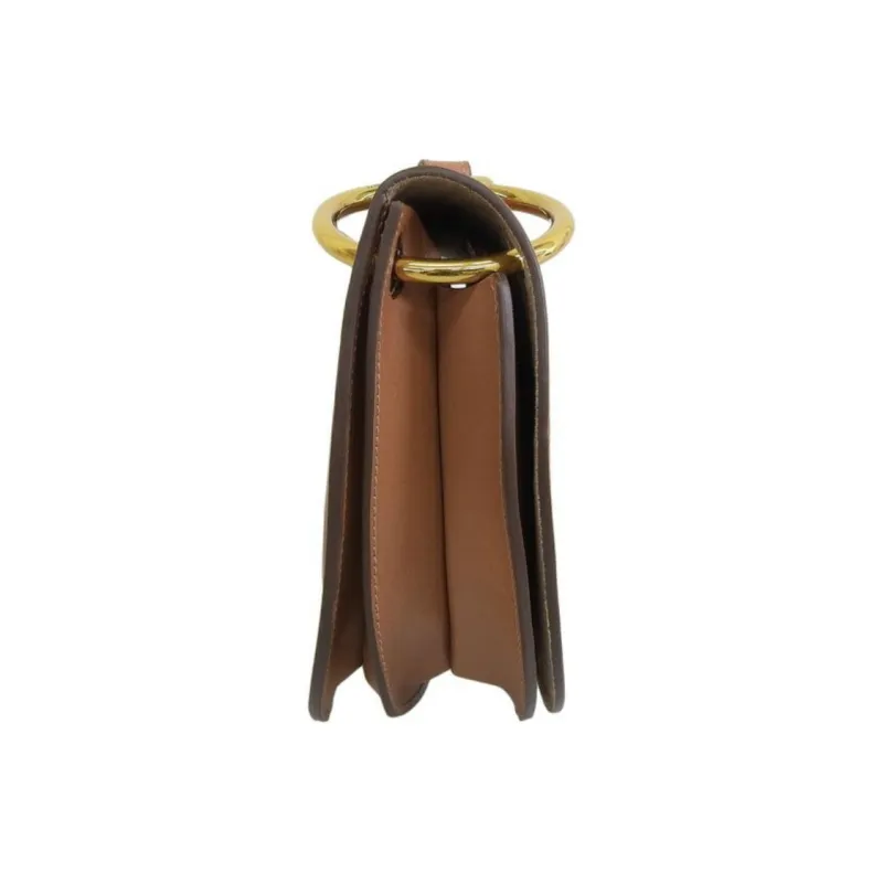 Il Bisonte Leather Shoulder Bag Women's Brown-2