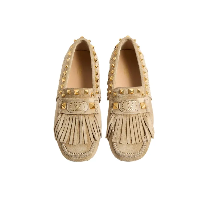 Valentino Loafers Women's Sandy Umber-4