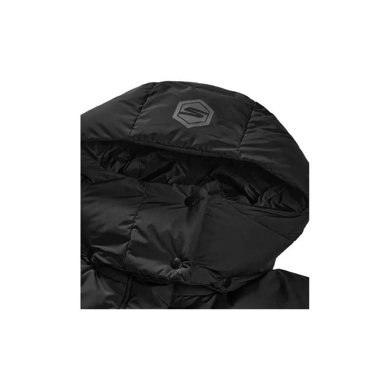 Skechers Down Jackets Women's Carbon Black/0018-3