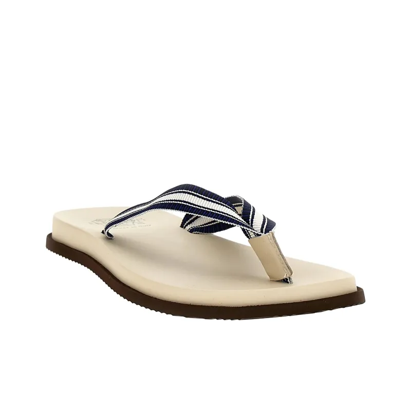 Brunello Cucinelli Grosgrain Flip Flops-2