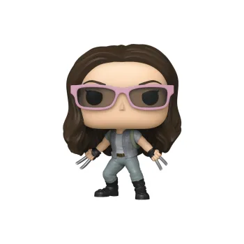 Funko Deadpool 3 Deadpool And The Wolverine's X 23 With Sunglasses Chibi Figures