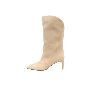 Paris Texas Gaia Ankle Boots 7cm Women's Light Beige