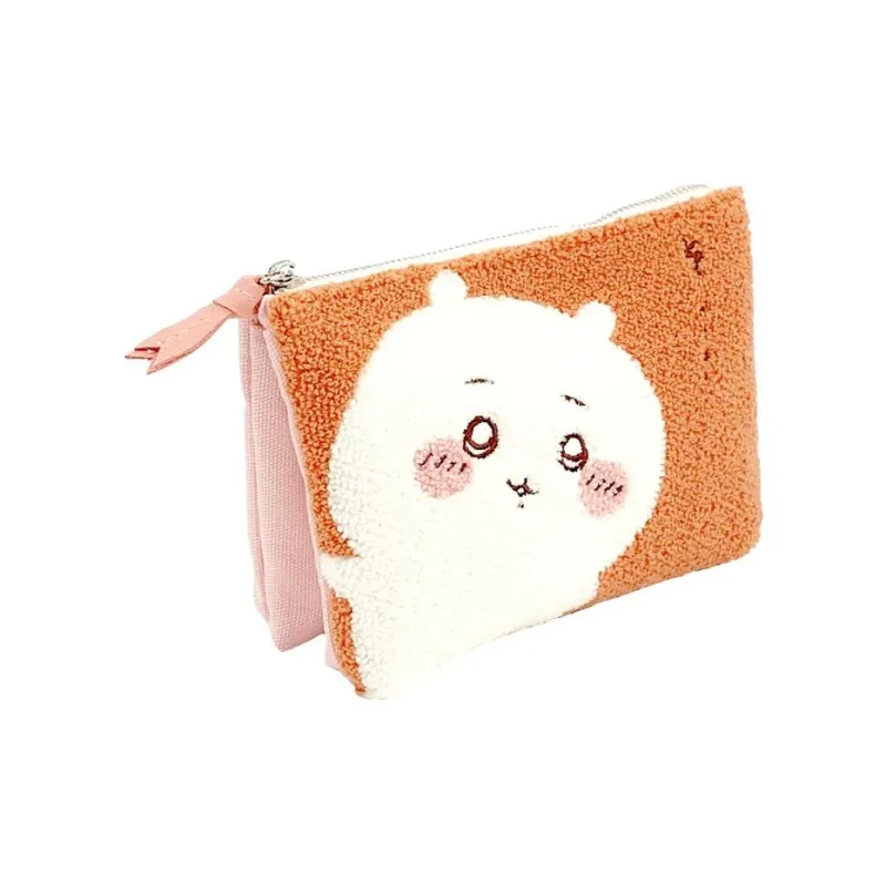 Chiikawa Cotton Clutch Women's Brown-2