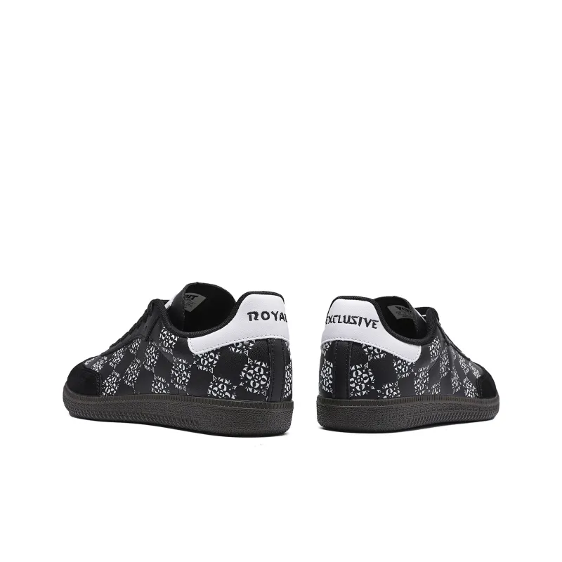 IFXRN x VOIT Anti-Slip And Wear-Resistant Lightweight Low-Top Skateboard Shoes Unisex Black White-3