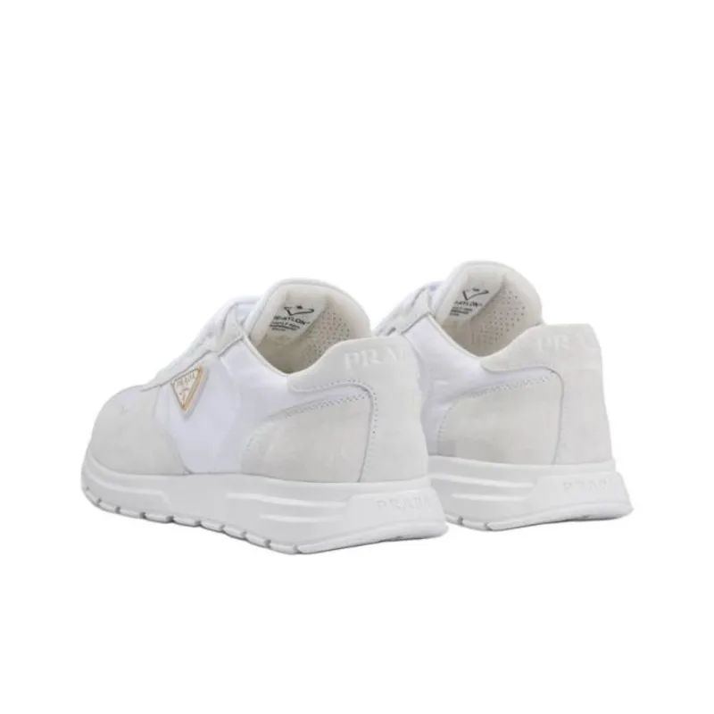 PRADA Low Top Casual Shoes Women's White-3