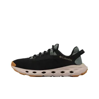 Columbia Drainmaker Slip-Resistant Low-Top Running Shoes Men's Black
