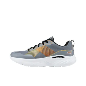 Skechers MEN'S GO Abrasion Resistant Low Top Running Shoes Men's Gray