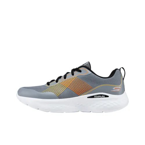 Skechers MEN'S GO Abrasion Resistant Low Top Running Shoes Men's Gray