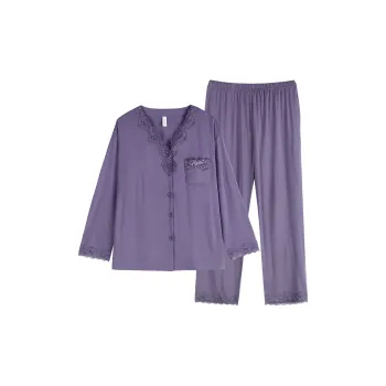 Xuan Liang Pajama Set Women's Dusk Purple