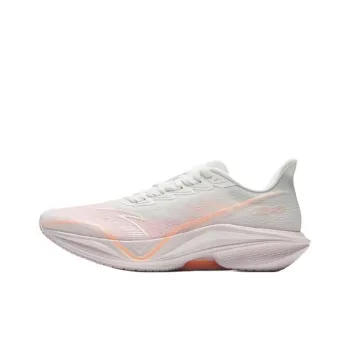 Anta Horsepower 5.0 Anti Slip And Wear Resistant Rebound Low Top Training Running Shoes Women's White Pink Orange