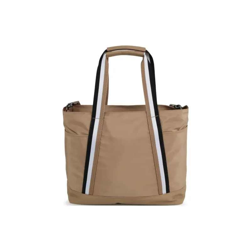 BOSS Logo appliqué Canvas Changing Bag-2