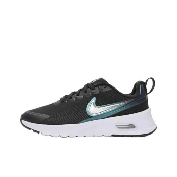 Nike Air Max Nuaxis Black White Metallic Silver Metallic Dark Grey Women's