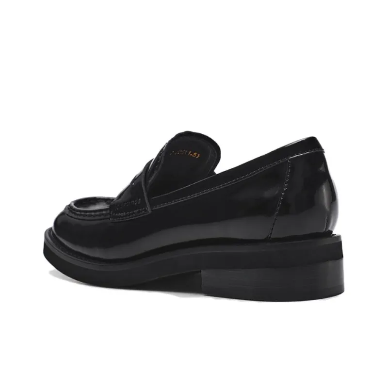 LE SAUNDA Loafers Women's Burgundy/Black-7