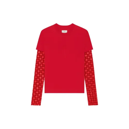 Givenchy Regular T-Shirt Women's Red