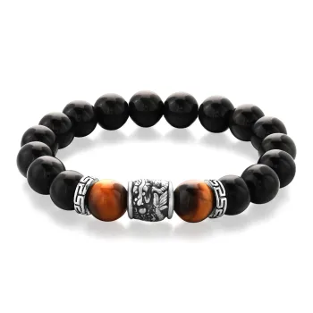 Lao Feng Xiang Obsidian Jade Bracelets Men's