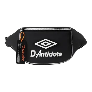 Umbro Polyester Fanny Pack Regular Unisex Gaze Black