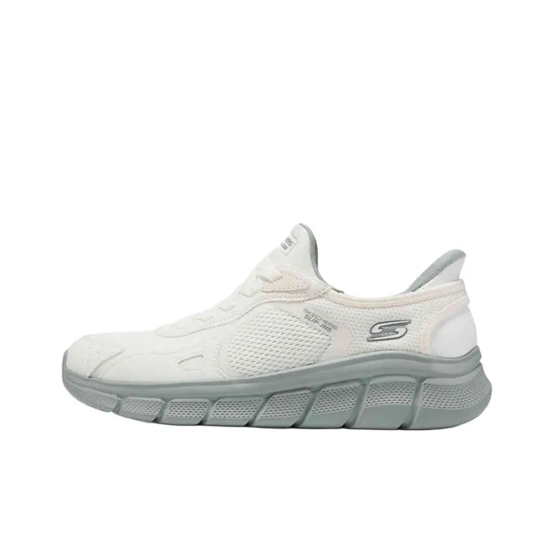 Skechers Slip Ins Breathable Low Top Casual Shoes Women's Ivory-0