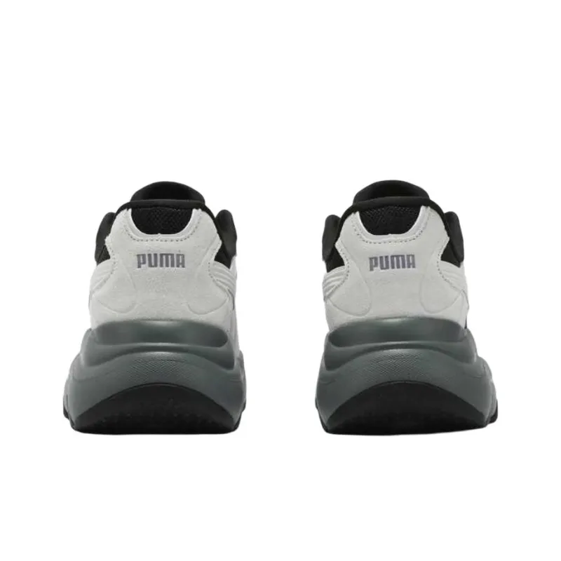 PUMA Pulsar Non-slip Lightweight Low-Top Casual Shoes Women's Gray Black-3