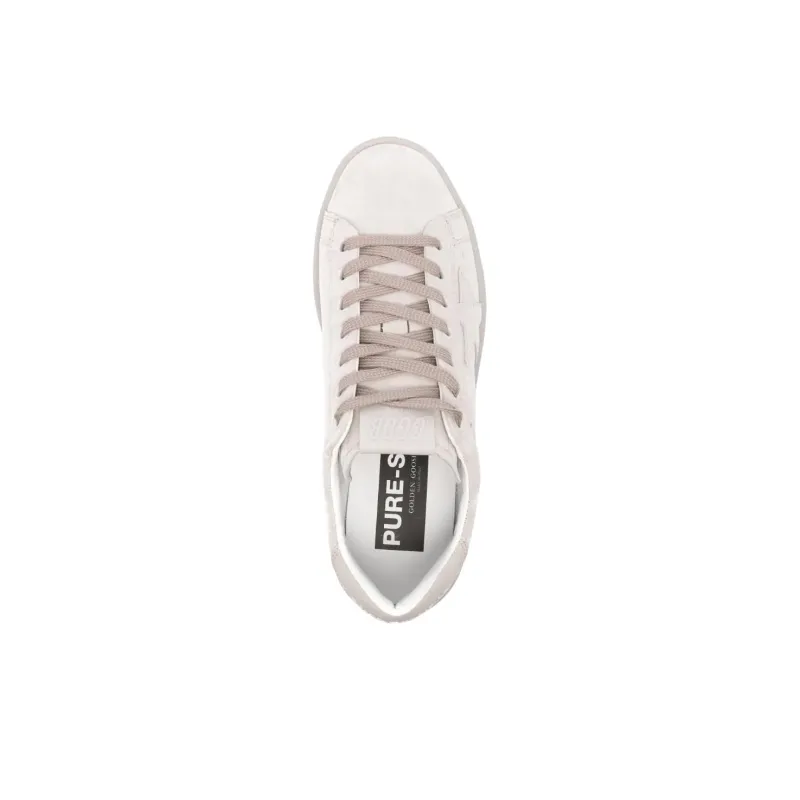 Golden Goose Pure Low-Top Skateboard Shoes Women's Taupe-4