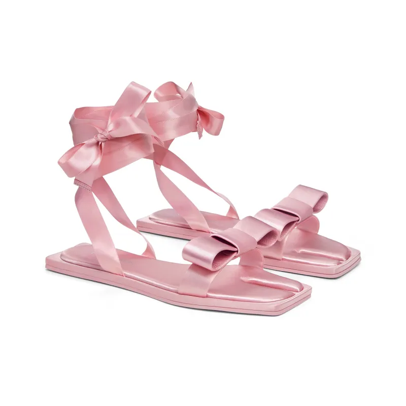 CHARLES&KEITH Small Ck One Strap Sandals 0.5cm Women's-6