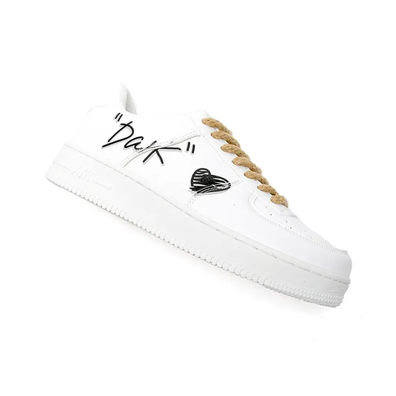 Jerden Smith Slip Resistant Waterproof Height Increasing Low Top Skateboard Shoes Men's-6
