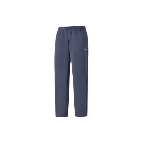 Skechers Basic Sports Series Knitted Sports Pants Men's Night Blue Gray