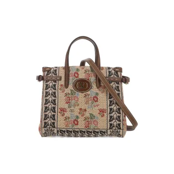 Valentino Antibes VLogo Signature Small Tote Bag