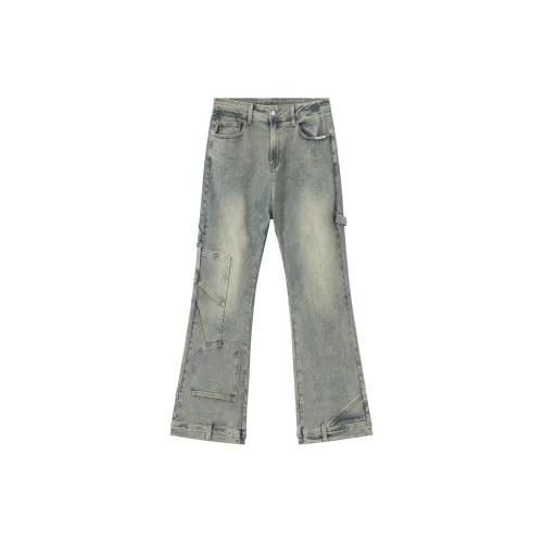 XINYINSU SS25 Jeans Unisex Blue