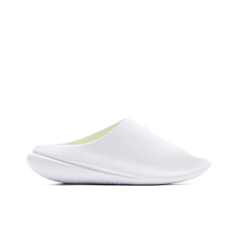 PEAK Slip-Resistant Abrasion-Resistant Cushioning Slide Slippers Men's Large White Light Green-1